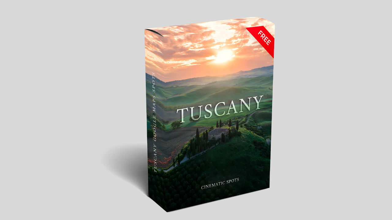 Mapa de Toscana