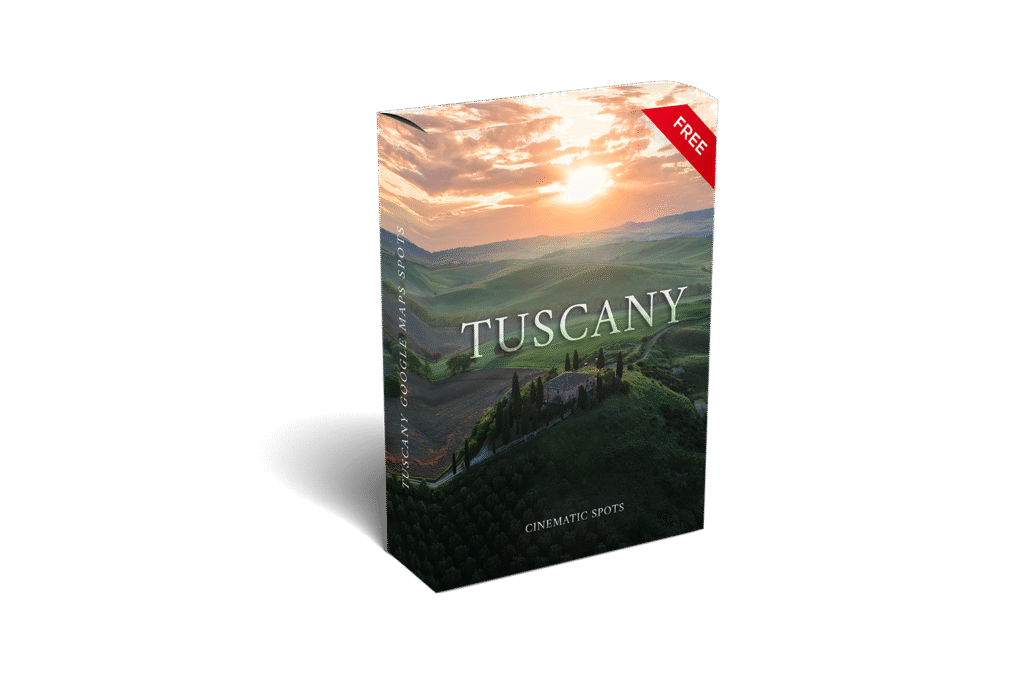 Mapa de Toscana